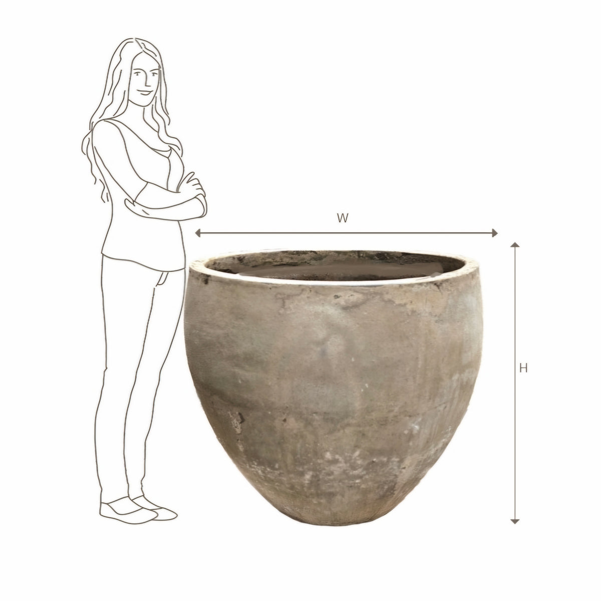 Large Ida Pot
Arc Pots